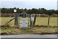 NH7756 : Sports field near Fort George by Alan Reid