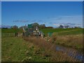 SK3868 : Flood defences on the River Rother by Graham Hogg