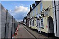 SO7875 : Flood barriers on Severn Side North, Bewdley by Mat Fascione