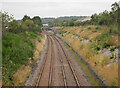 NH7145 : Railway line, by Smithton by Craig Wallace