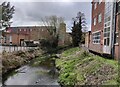 SO8376 : River Stour in Kidderminster by Mat Fascione