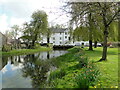 TM2783 : Mendham former watermill on the River Waveney by Adrian S Pye