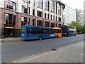 SJ8498 : Buses on Lever Street by Gerald England