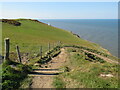 NZ9309 : Cleveland Way near Whitby by Malc McDonald