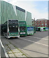 ST3188 : 74C bus in Friars Walk Bus Station, Newport by Jaggery