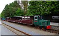 S5110 : Enterprise 3 & carriages, Waterford & Suir Valley Railway, Kilmeadan Station, Co. Waterford by P L Chadwick