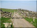 SD2785 : Gate on The Cumbria Way by Adrian Taylor