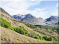 NN1158 : South-western slopes of the Pap of Glencoe by Trevor Littlewood