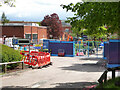 SO8754 : Worcestershire Royal hospital - Construction site, keep out! by Chris Allen