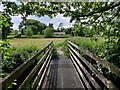 SO8278 : Footbridge across the River Stour by Mat Fascione