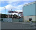 NS5573 : New Allander Leisure Centre and Day Care Centre under construction by Richard Sutcliffe