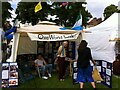 SP3165 : One World Link stall, Leamington Peace Festival by A J Paxton