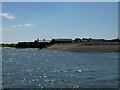 SH4460 : Landing stages at Fort Belan by Gerald England