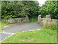 NS6368 : Entrance to Robroyston Park by Richard Sutcliffe