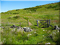 SE1705 : Gate on the bridleway east of Ox Lee, Hepworth by Humphrey Bolton