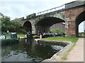 SJ3492 : Two narrowboats entering Stanley Lock 3 by Christine Johnstone