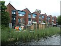 SJ3495 : Canalside flats, Georgia Close, Bootle by Christine Johnstone