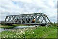 TL5088 : Railway bridge over the New Bedford River by Jeff Buck