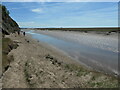 SD3973 : Walking to Humphrey Head Point by Christine Johnstone