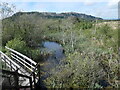 SD4583 : Pool, Foulshaw Moss nature reserve by Christine Johnstone