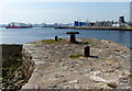 NJ9505 : Skates Nose Jetty on the River Dee at Aberdeen Harbour by Mat Fascione