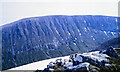 NN1773 : Boulders and scree slope Carn Dearg Beag by Trevor Littlewood