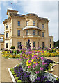 SZ5194 : Flower Beds at Osborne House by Des Blenkinsopp