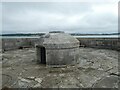 SZ3189 : Hurst Castle - Henrician keep interior - open roof by Rob Farrow