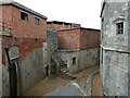 SZ3189 : Hurst Castle - Courtyard between keep and curtain wall by Rob Farrow