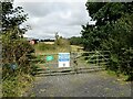 NZ0650 : Back way in to the Mosswood Water Treatment Works by Oliver Dixon