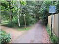 SZ0692 : Bourne Valley Greenway, near Bournemouth by Malc McDonald