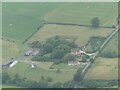  : Two moated sites at Court Farm House, Fulbrook: aerial 2021 by Simon Tomson