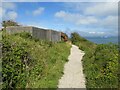 SY7072 : South West Coast Path, Isle of Portland by Malc McDonald