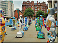 SJ8397 : Gratitude, St Peter's Square Manchester by David Dixon