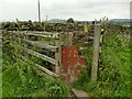 SD9749 : An odd gate on a footpath by Stephen Craven