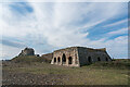 NU1341 : Castle Point Lime Kilns, Lindisfarne by Brian Deegan