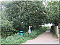 SZ3294 : Public footpath near Lymington by Malc McDonald