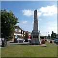 SP2382 : Cyclists War Memorial, Meriden Green by Gerald England