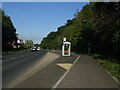 SE3139 : Bus layby on the Leeds ring road by Stephen Craven