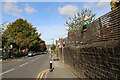 SE2134 : Farsley Town Street near Farsley Library by David Goodall