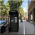 SP3379 : Black box in Corporation Street, Coventry by Robin Stott