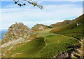 SS7049 : The Valley of Rocks from the toll road to Lee Abbey by Martin Tester