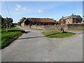 SO5629 : Road junction at Pen-allt by Philip Halling