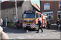 SK9924 : Fire brigade at the Sheep Fair by Bob Harvey