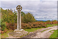 SU8935 : Celtic cross by Ian Capper