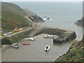 SM7423 : Porthclais Harbour by Colin Smith