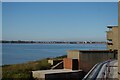 TM2831 : Landguard Fort: view from the roof across to Harwich by Christopher Hilton