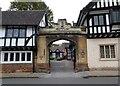 SP3379 : Entrance to Bablake School by Gerald England