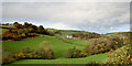 SH9269 : Looking over Nant Barrog to the Rectory by Andy Waddington