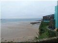 SN1300 : Tenby harbour and North Beach by Gerald England